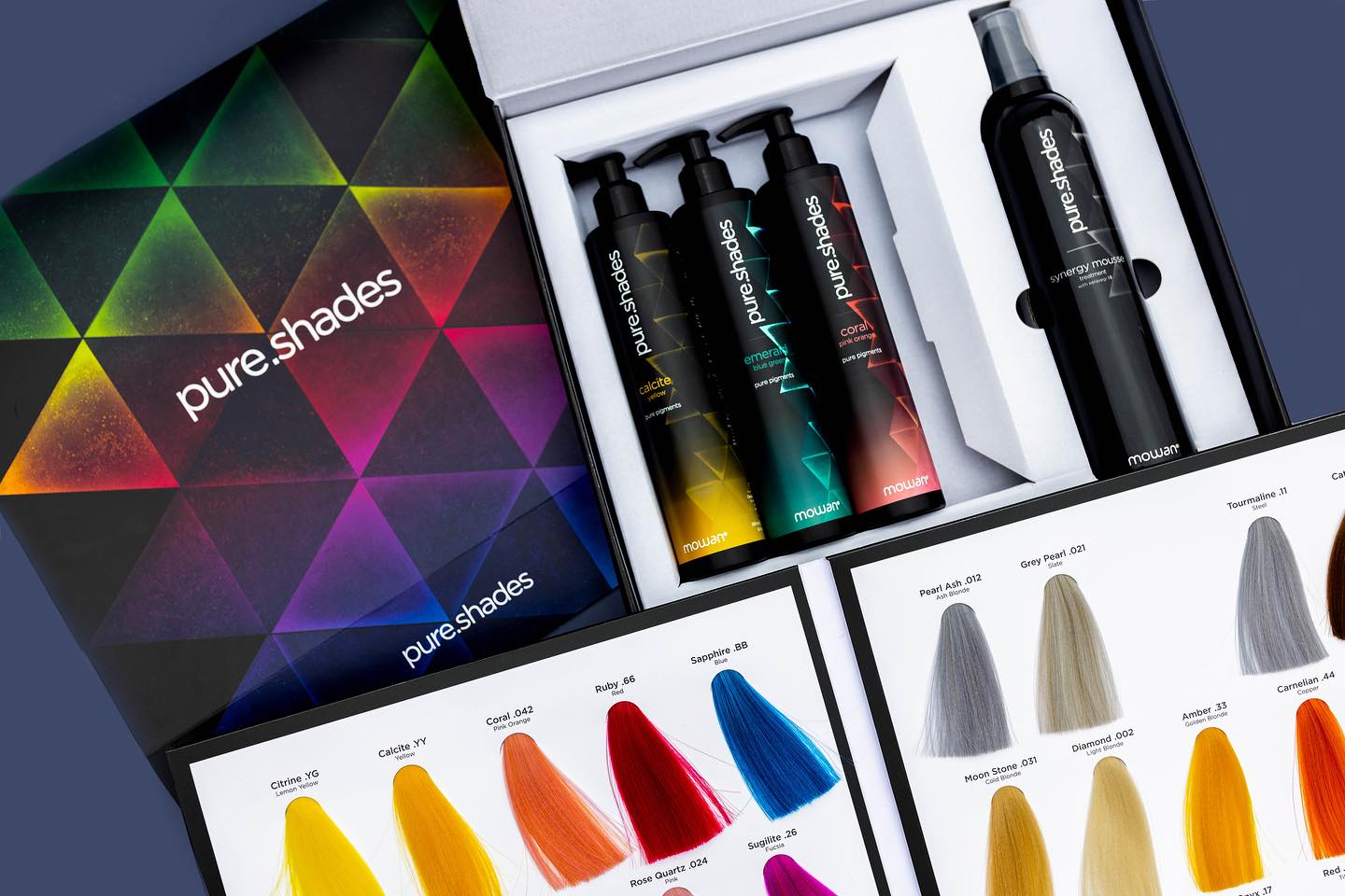 Megix - Pure Shades Swatch Color Chart